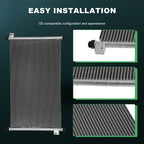Aluminum AC Condenser for Honda Accord (1998–2002)