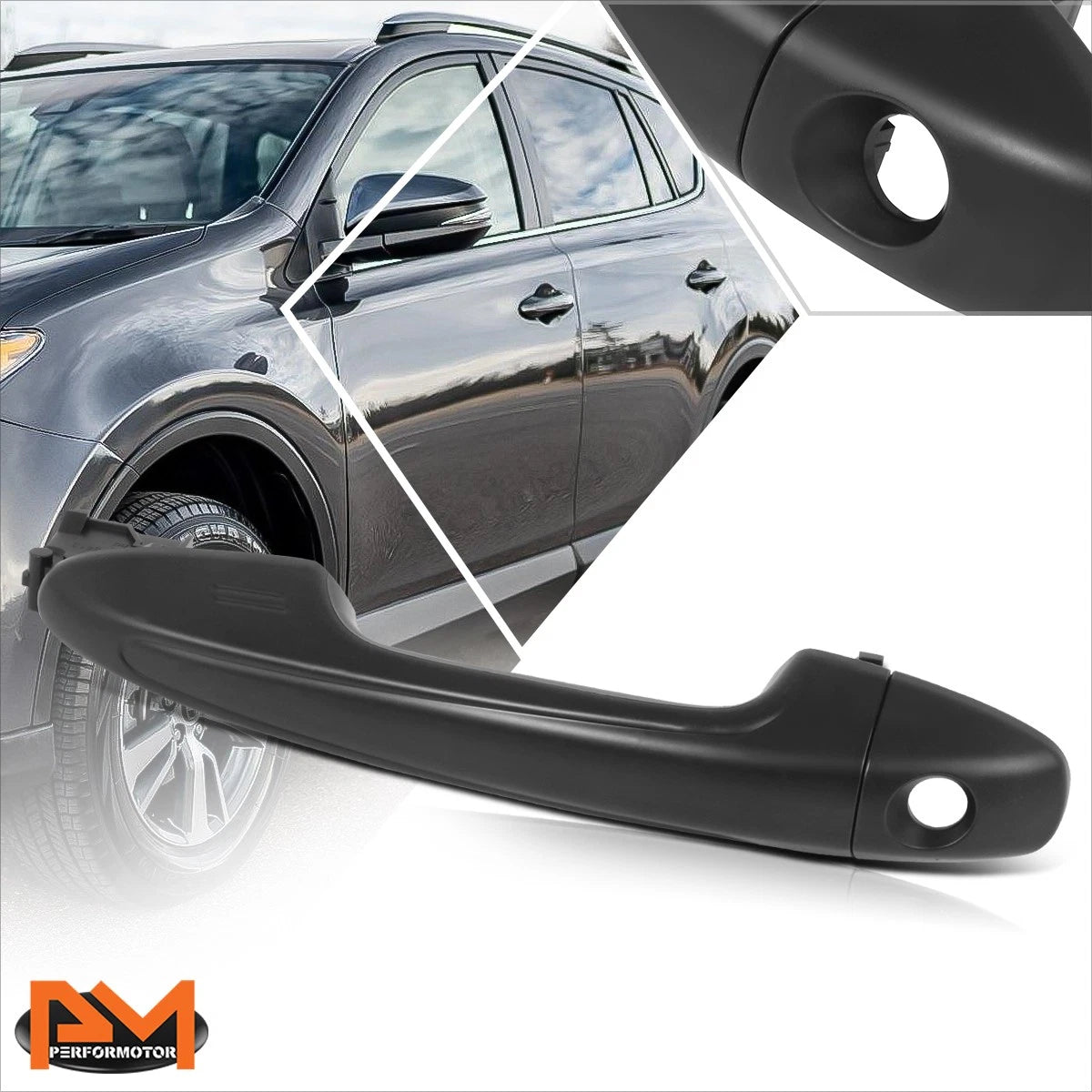 Front Left Exterior Door Handle w/ Keyhole for Toyota RAV4 (2013–2018)