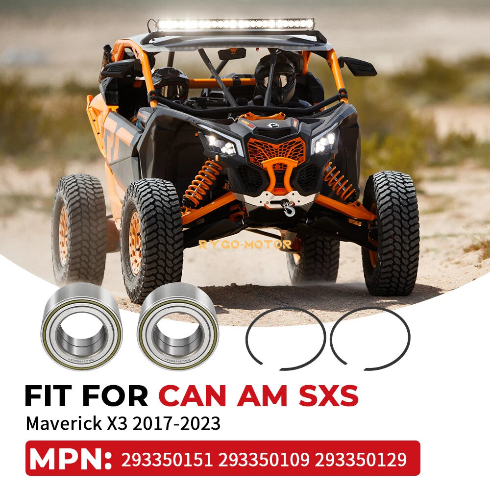 Front & Rear Wheel Bearings Kit for Can-Am Maverick X3 (2017–2023)