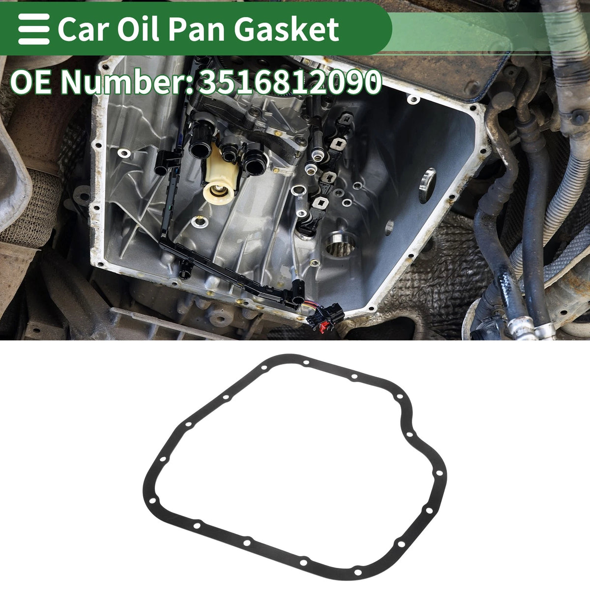 Oil Pan Gasket for Toyota Corolla (2014–2022) No.3516812090