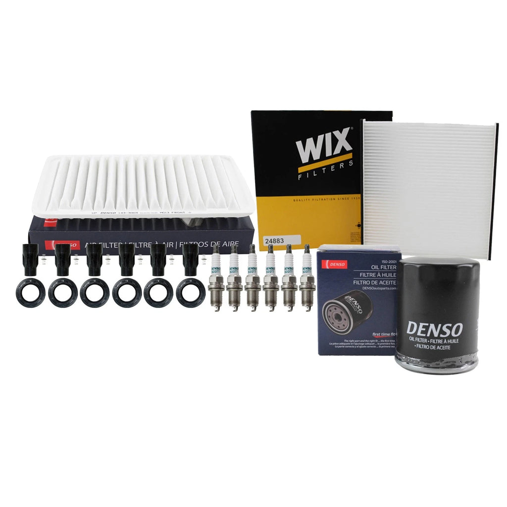 Tune Up Kit with 6 NGK Spark Plugs & Boots for Camry ES330 Sienna Solara (2002–2006)