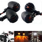 Bullet Turn Signals for Harley Davidson (Motorcycle Grill)