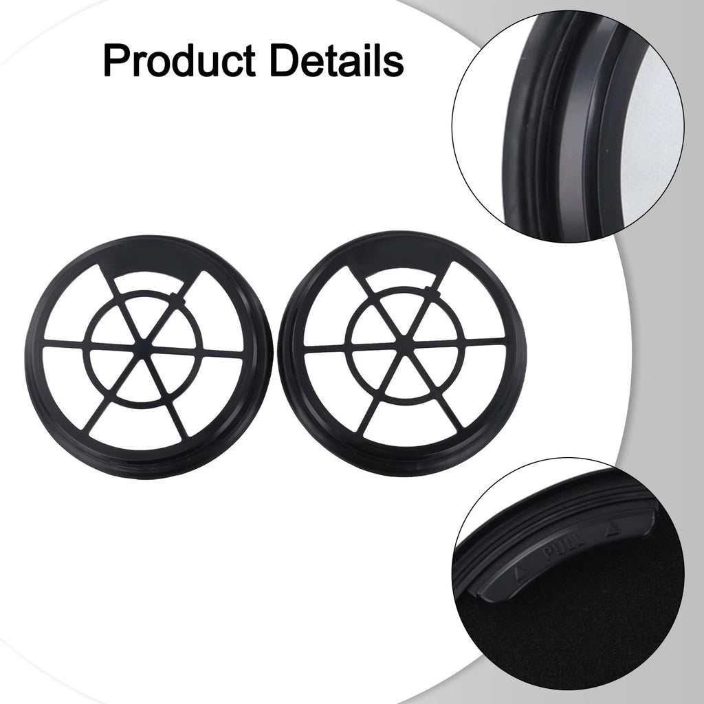 Replacement Filter for Basics Canister Vacuum Model B0D6VD8P7T (1.3L) 2 Pack