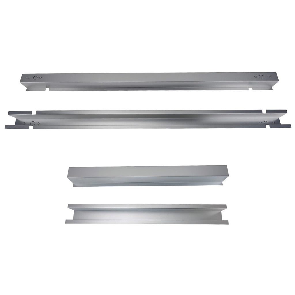 Set of 4 Truck Bed Floor Support Crossmembers for Ford F150 (2004–2014)