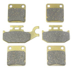 Front Rear Brake Pads for Yamaha Grizzly YFM400 YFM450 (2007–2010)
