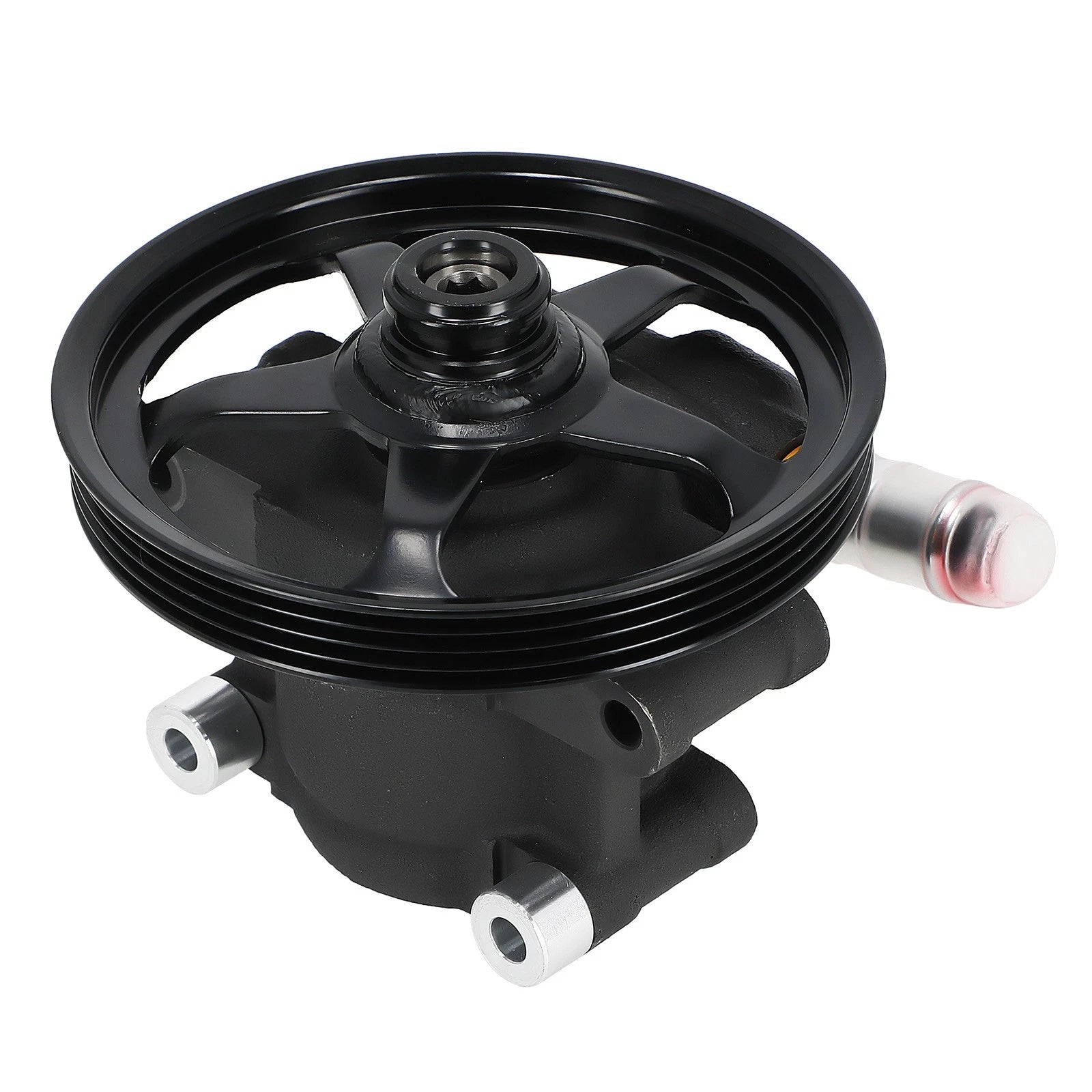 Power Steering Pump w/Pulley for Ford Flex Taurus MKS MKT V6 3.7L (2009–2012)