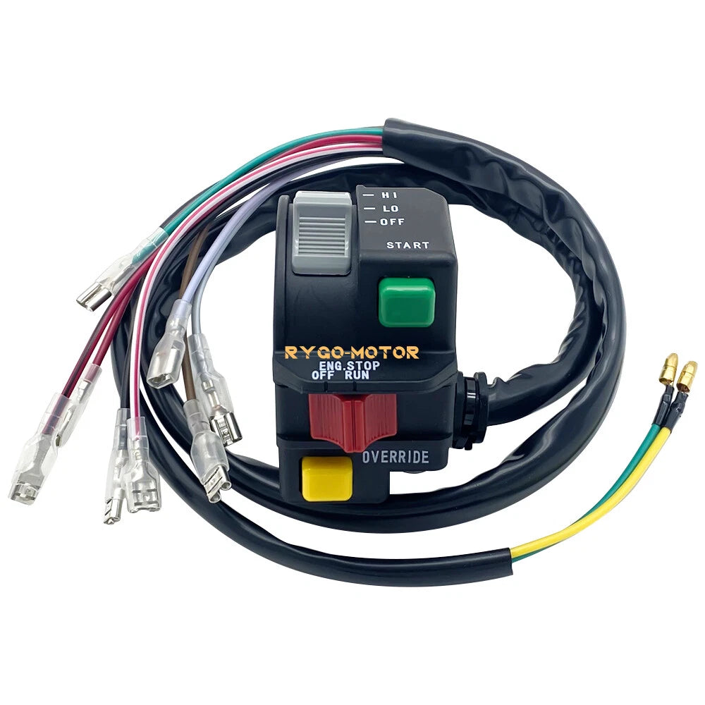 Handlebar Start Stop Kill Switch Headlight for Polaris Scrambler 400 (1996–1999)
