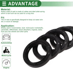 Set of 5 Oil Seals NBR Rubber 48x65x10mm for Various Models 