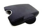 Center Console Armrest Cover for Infiniti G37 (2010–2014) - Black Leather