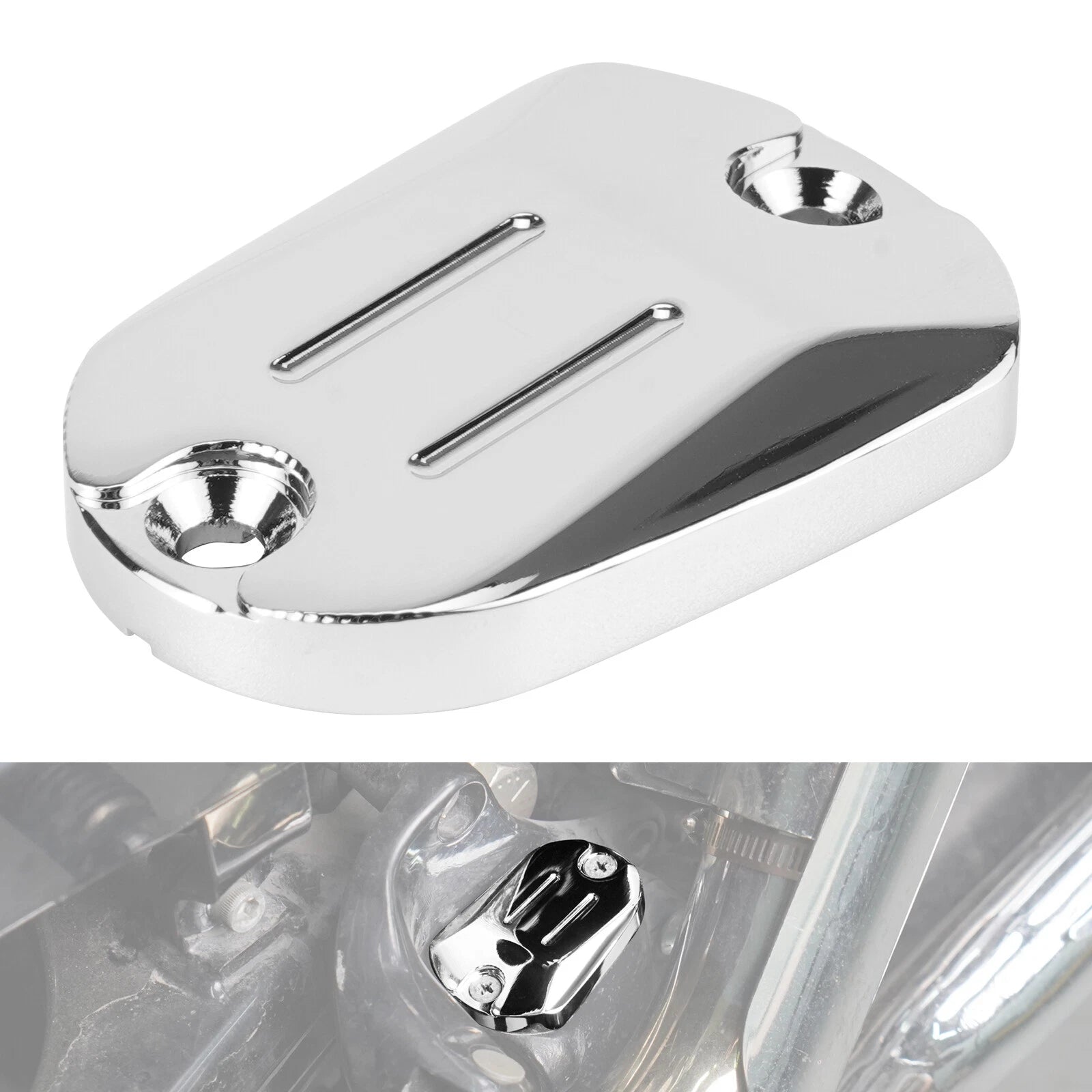 Rear Brake Reservoir Cover Cap for Harley Sportster 883 XL883L (2014–2020)
