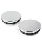 Pair Swingarm Pivot Covers for Harley V-Rod VRSCA (2002–2017) Silver