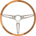 Steering Wheel Assembly Retro Teak Wood for 1963–1967 Chevy Corvette