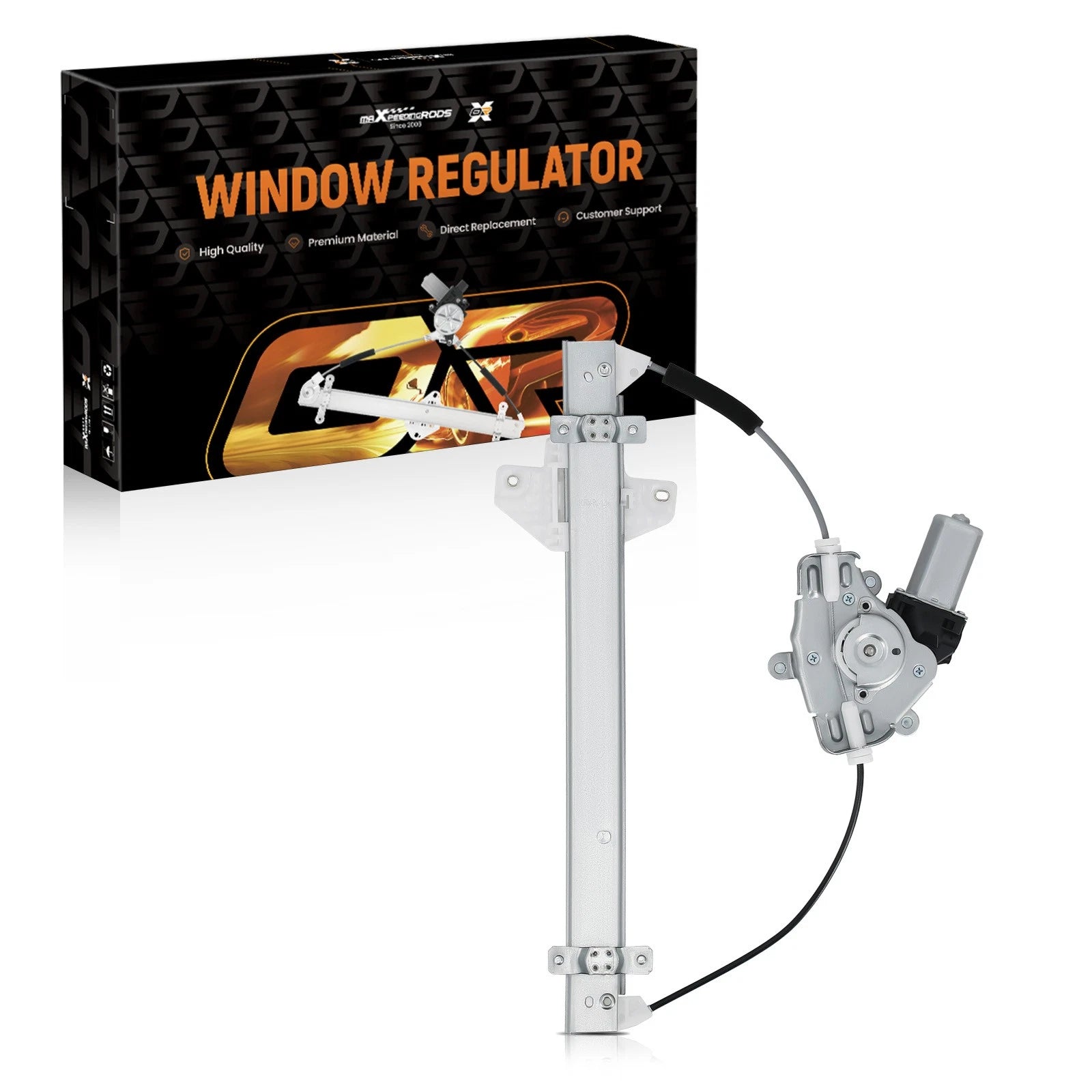 LH Rear Power Window Regulator for Hyundai Accent Sedan (2011–2017) 751-932