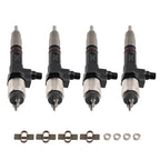 Set of 4 Diesel Fuel Injectors for Kubota M108SDSL M108SH M108SHC (2000–2005)