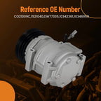 A/C Compressor for Toyota Tacoma T100 (1994–2004) 10PA15C w/ Clutch