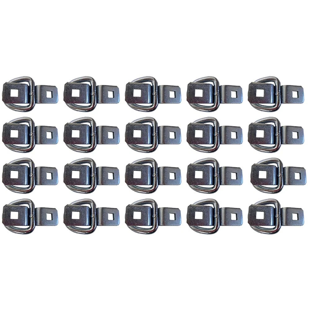 Set of 20 Bolt On D Rings for Flatbed Trailers