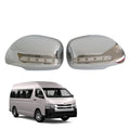 Chrome Electric Mirror Cover LED for Toyota Hiace Commuter (2008-2018)
