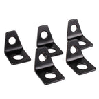 Set of 5 Seat Belt Mounting 90 Degree Angle Bracket Kit