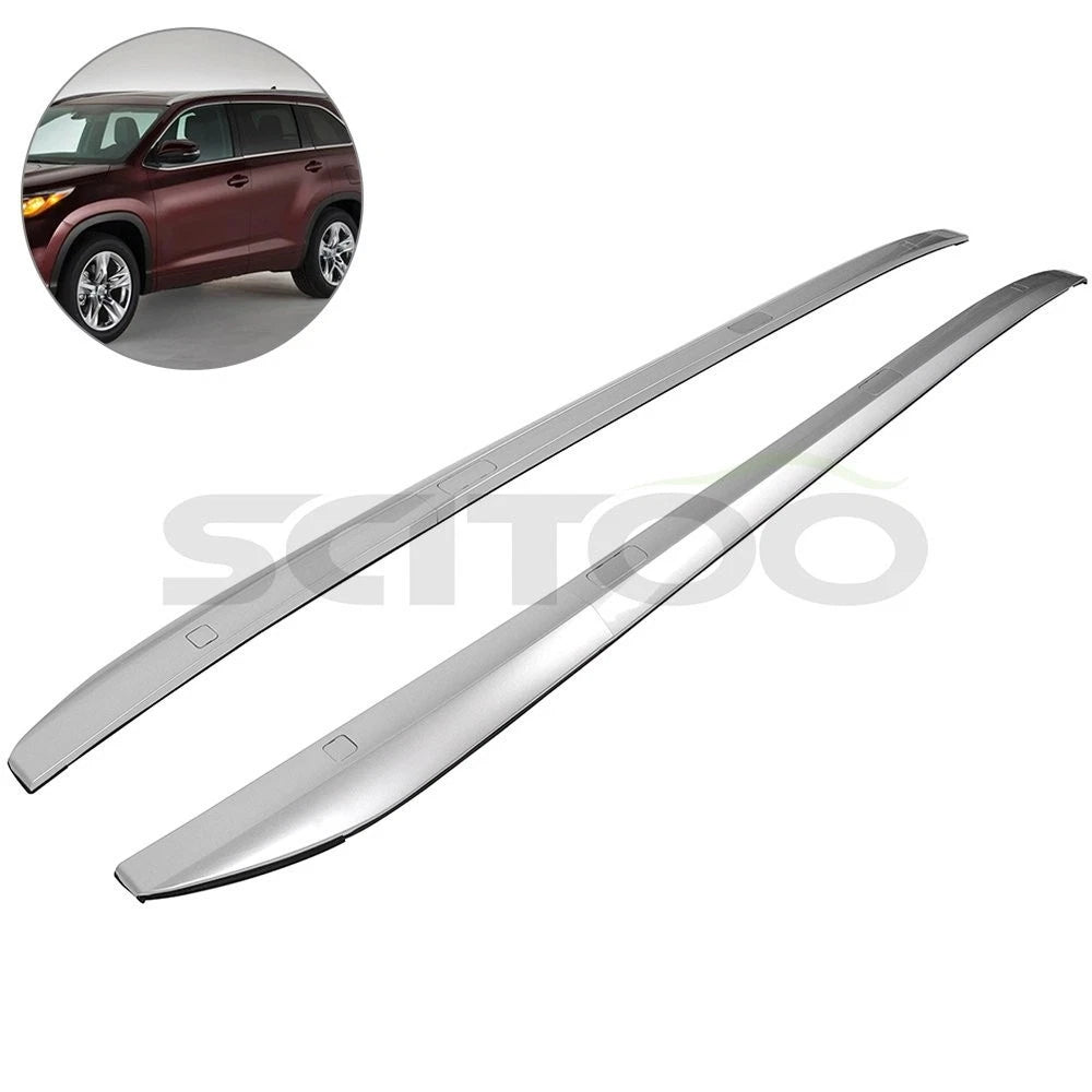 Set of 2 Aluminum Roof Rack Bars for Toyota Highlander (2014–2018)