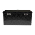 20 Inch Black Aluminum Tool Box for ATV Pickup Truck Storage (Lock & Key)