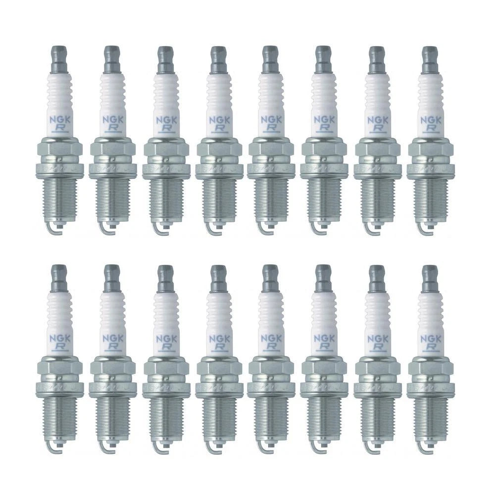 Set of 16 NGK Nickel Spark Plugs for MB W203 C209 R171 (2000–2007)
