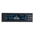 5.25" 12V PC Computer Fan Controller 3 Speed LCD Display