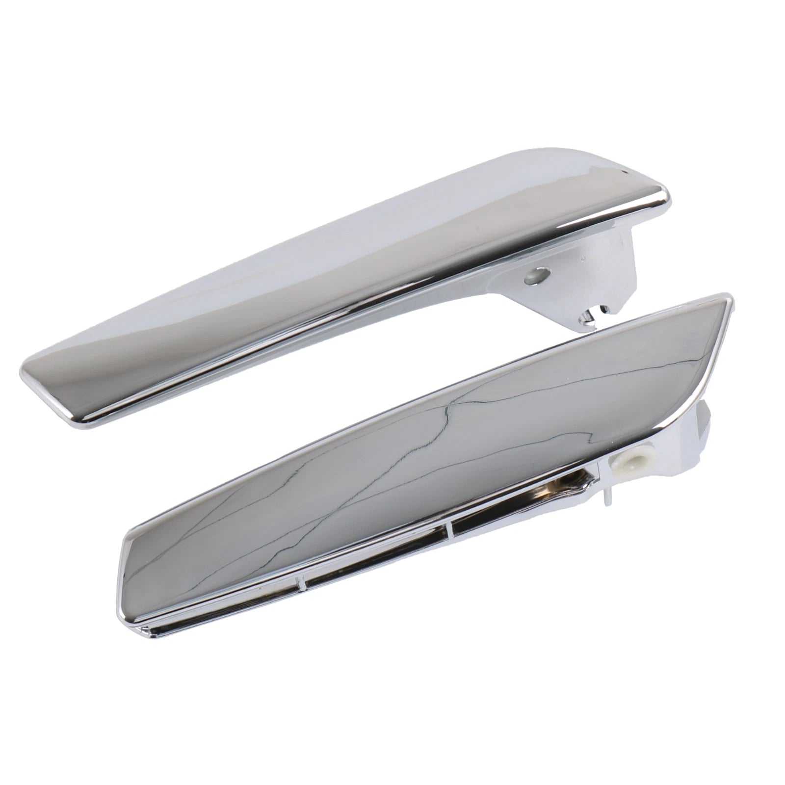 Pair Chrome Inside Door Handle Repair Kit for Chevy Silverado GMC Sierra (2007-2014)