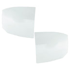 Set of 2 Rear Door Glasses for Kia Rio Sedan