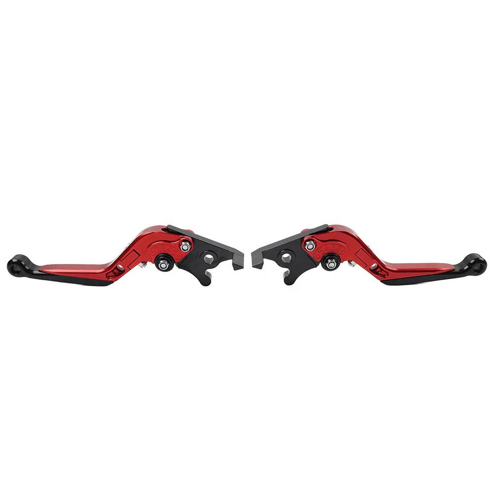 Red CNC Extendable Brake Clutch Levers for BMW S1000XR (2015-2021)