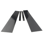 4 Pcs Door Trim Pillar Post Black Covers for MERCEDES CLS C219 (2006-2011)