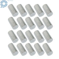 20 Pack Chrome Lug Nut Covers for Semi Truck (Fits 33mm)