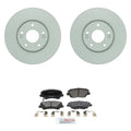 Front Rotors & Ceramic Disc Brake Pad Kit for Kia Forte5 SX (2014–2018)