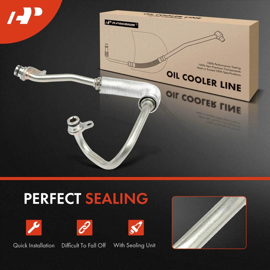 Turbocharger Coolant Return Line for BMW 335i 335i xDrive (2007–2013)