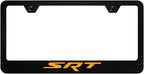License Plate Frame Black Plastic Replacement for Dodge SRT (2015–2024)