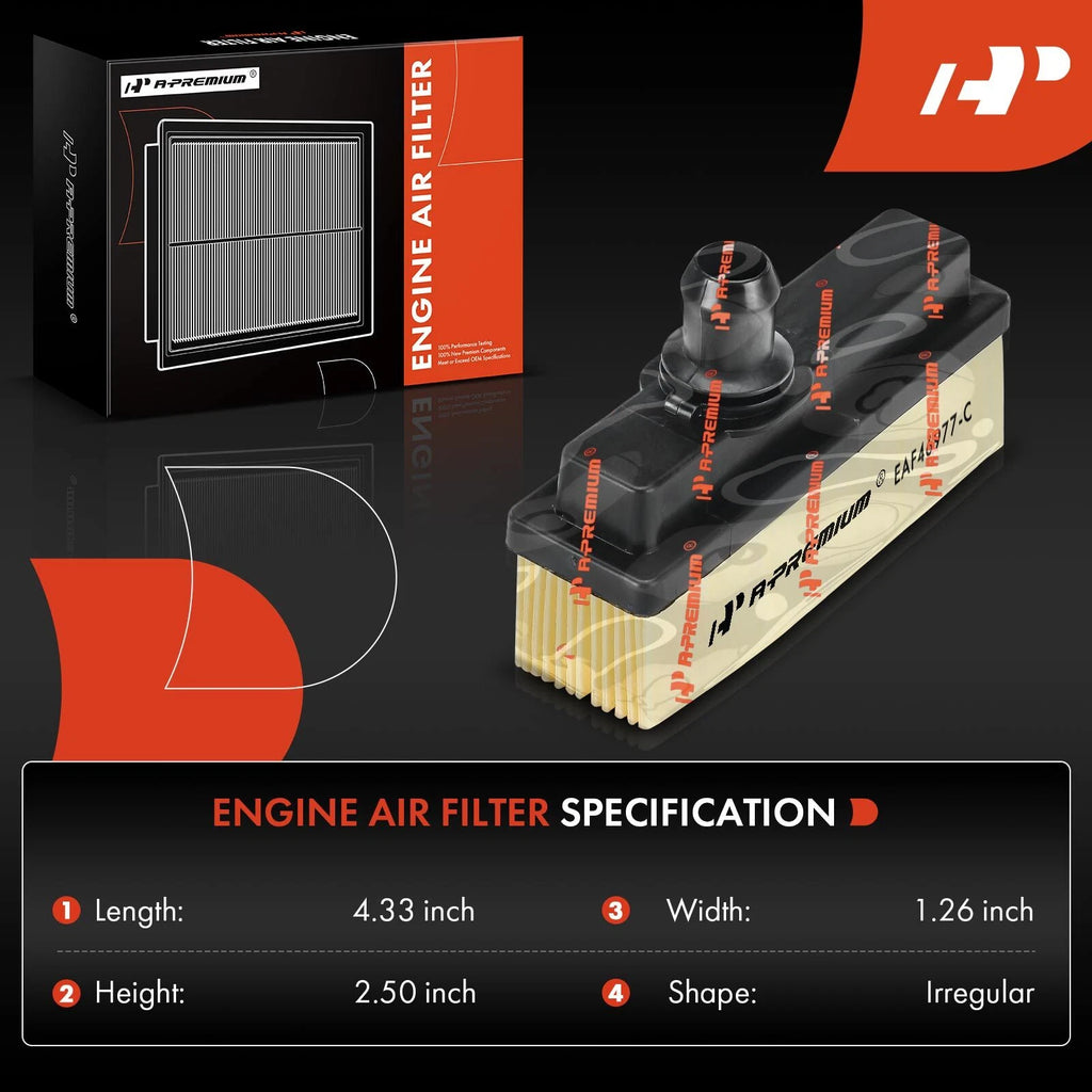 2X Engine Air Filter for Ford F-150 F-250 F-350 E-150 (1994–1996)