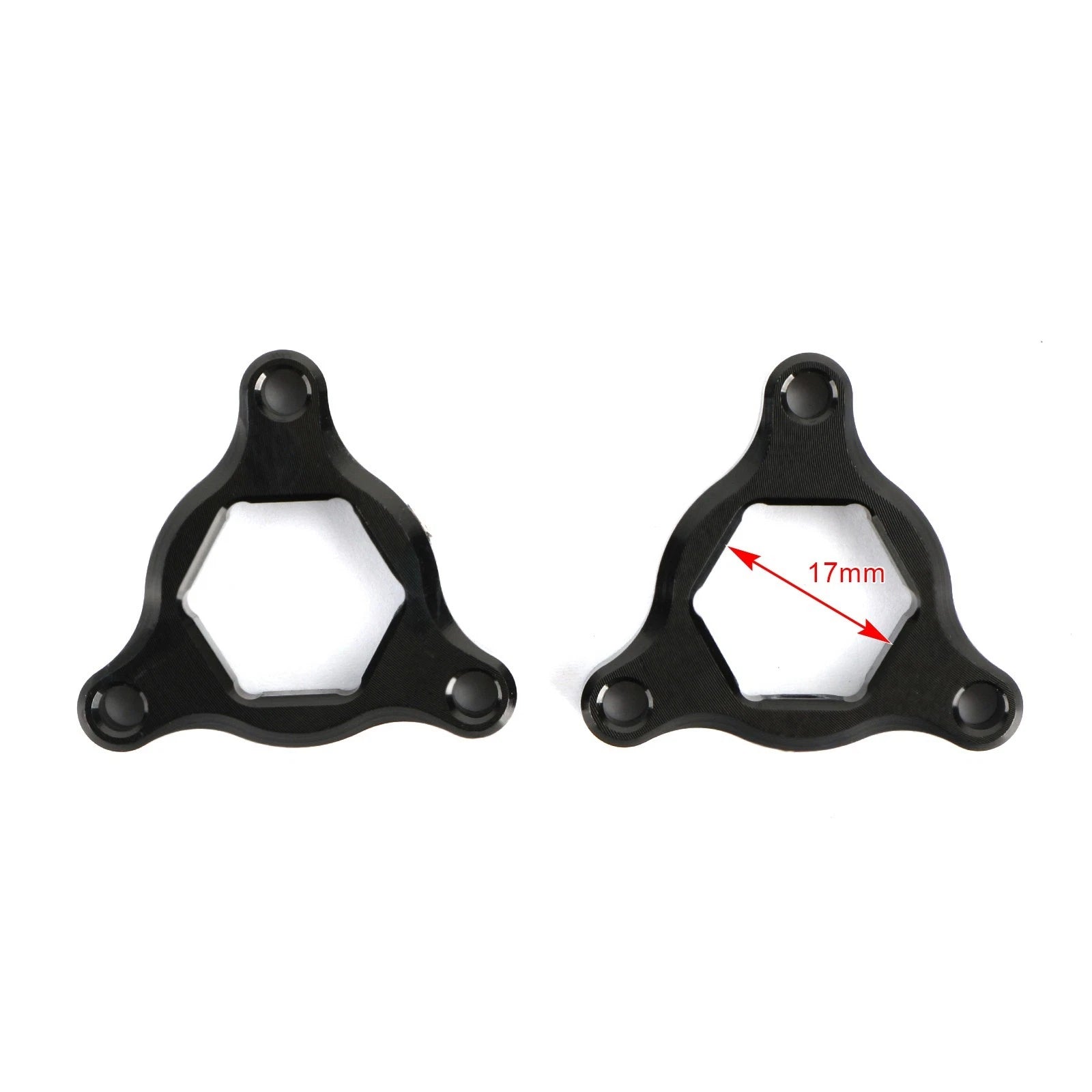Fork Pre Adjusters 17mm for Yamaha FZS 600 1000 Fazer TDM850 TRX850 (1998–2003)