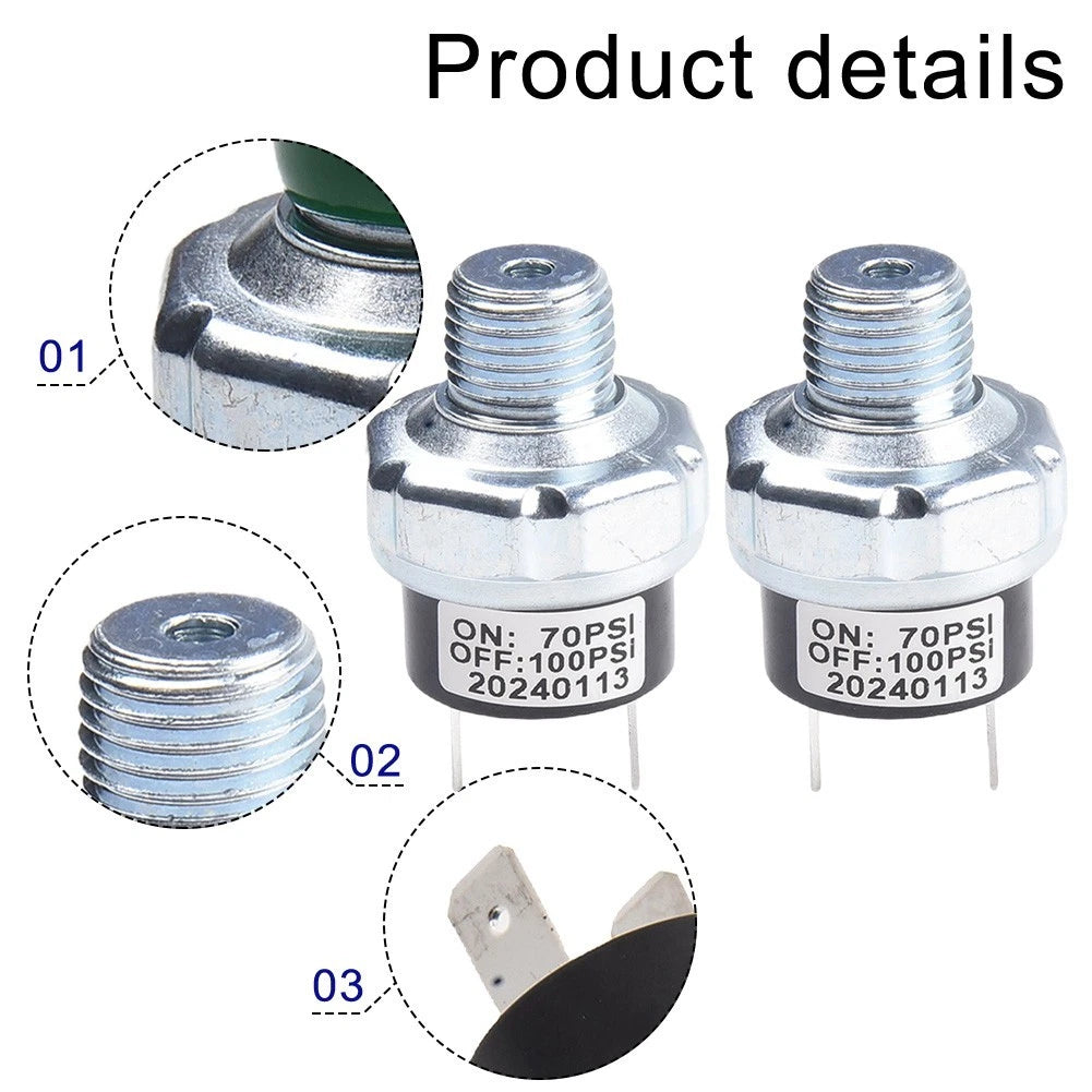 2X Air Compressor Pressure Controls NPT Type