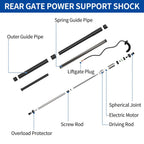 Rear LH Tailgate Power Lift Support for Honda Pilot (2016–2017) No. 74961TG7315