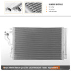 A/C Condenser for Hyundai Elantra GT (2014–2015) Aluminum Core Replacement