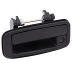 1X Black Front Left Exterior Door Handle for Toyota Corolla (1988–1993)