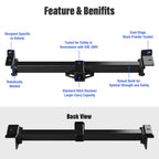 Towing Hitch Receiver Class 3 for Jeep Wrangler (1997-2006)