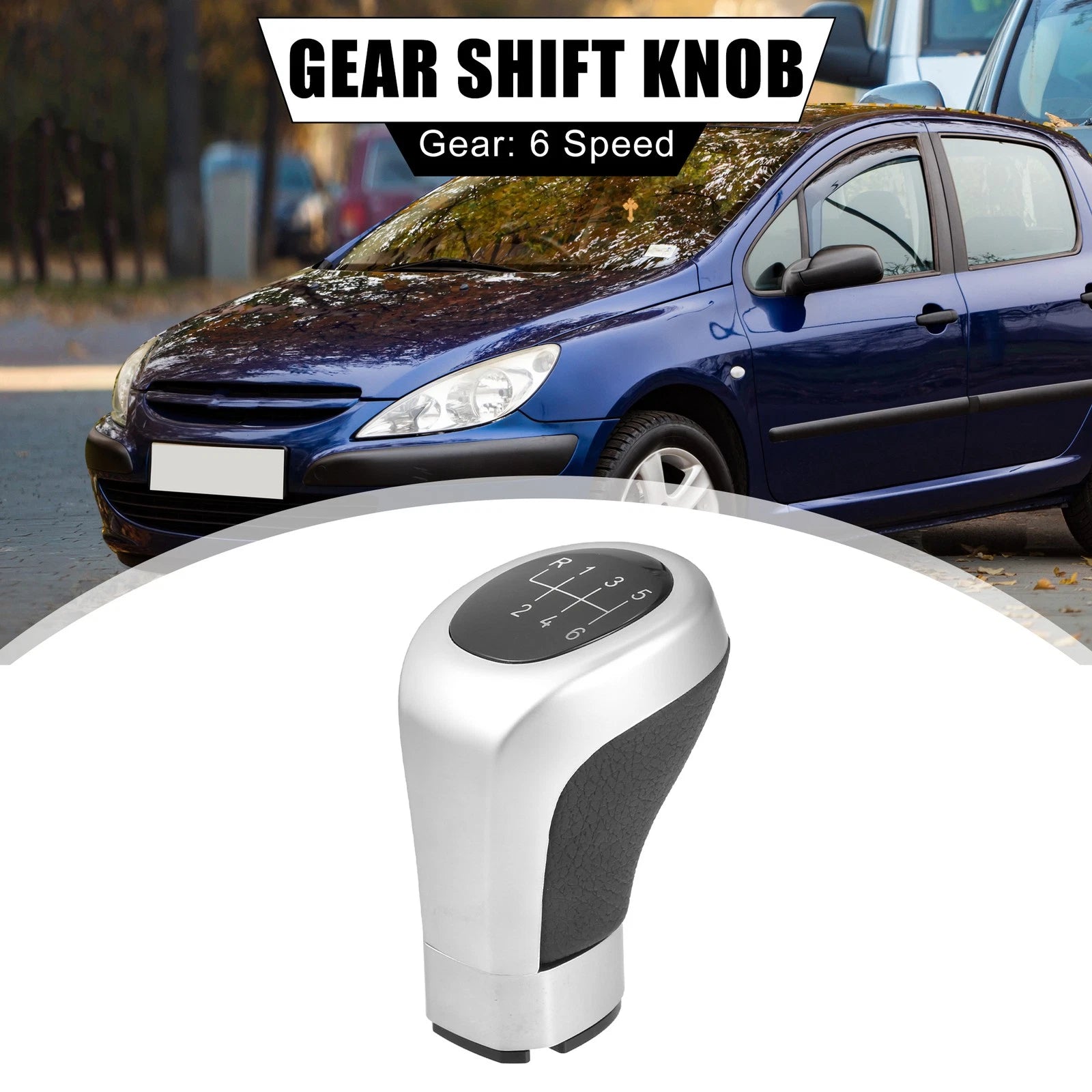 6 Speed Gear Shift Knob for BMW 1 3 Series E30 (1982–1994) 724117570682