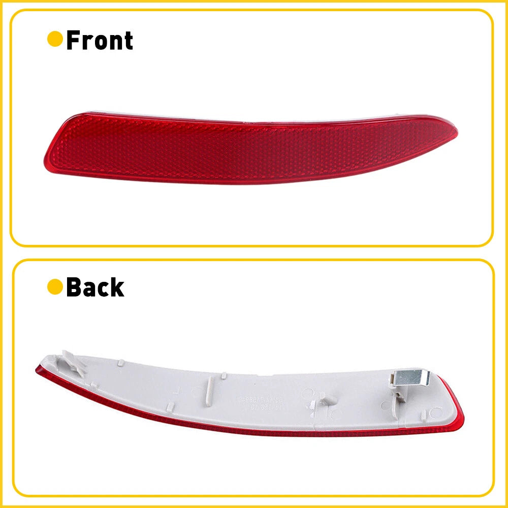 Right Rear Bumper Reflector Light for BMW X5 (2007–2010) Red