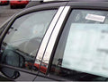 Wagon 4pc. Luxury FX Chrome Pillar Post Trim for 2008-2013 Suzuki SX4