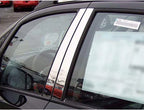 Wagon 4pc. Luxury FX Chrome Pillar Post Trim for 2008-2013 Suzuki SX4