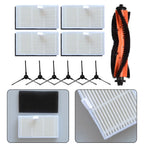 Replacement Main Brush Filters and Side Brushes for MONSGA MS1 MAX