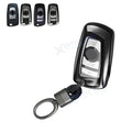 Key Fob Shell Case Cover with Keychain for BMW 2 3 4 5 X3 X4 (2014–2020)