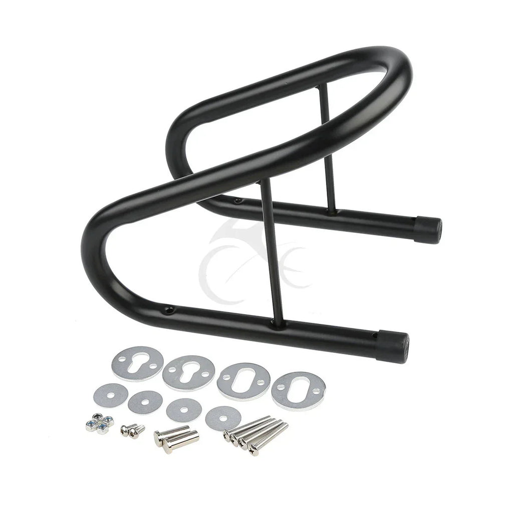 6.5" Motorcycle Wheel Chock for Scooter, Bike, Trailer, Truck Mount Tire
