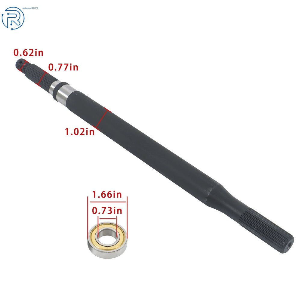 Passenger Side Rear Axle Shaft for EZGO RXV Electric (2008-Present)