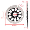 Front Brake Rotor Disc for Suzuki GN 125 (220MM) (NF41A, GN125, TU 125, GS 125)